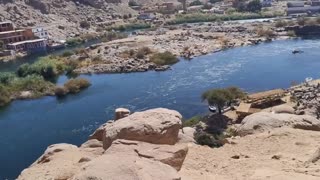 Visita a Ilha de Sehel onde tem as ruinas do templo da deusa nubia Anquete (Anouki)