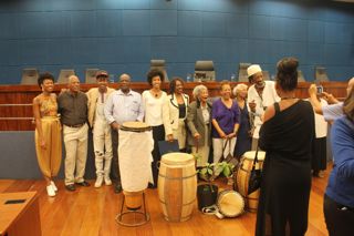 Vó Geralda Recebe título de cidadadã campineira 