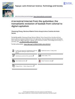 A terrestrial Internet from the quilombos
